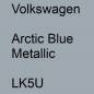 Preview: Volkswagen, Arctic Blue Metallic, LK5U.